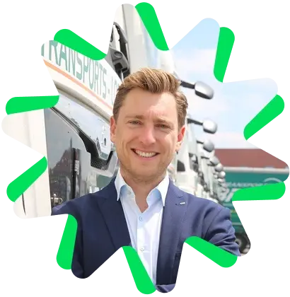 Photo de David Bray, président des Transports Bray