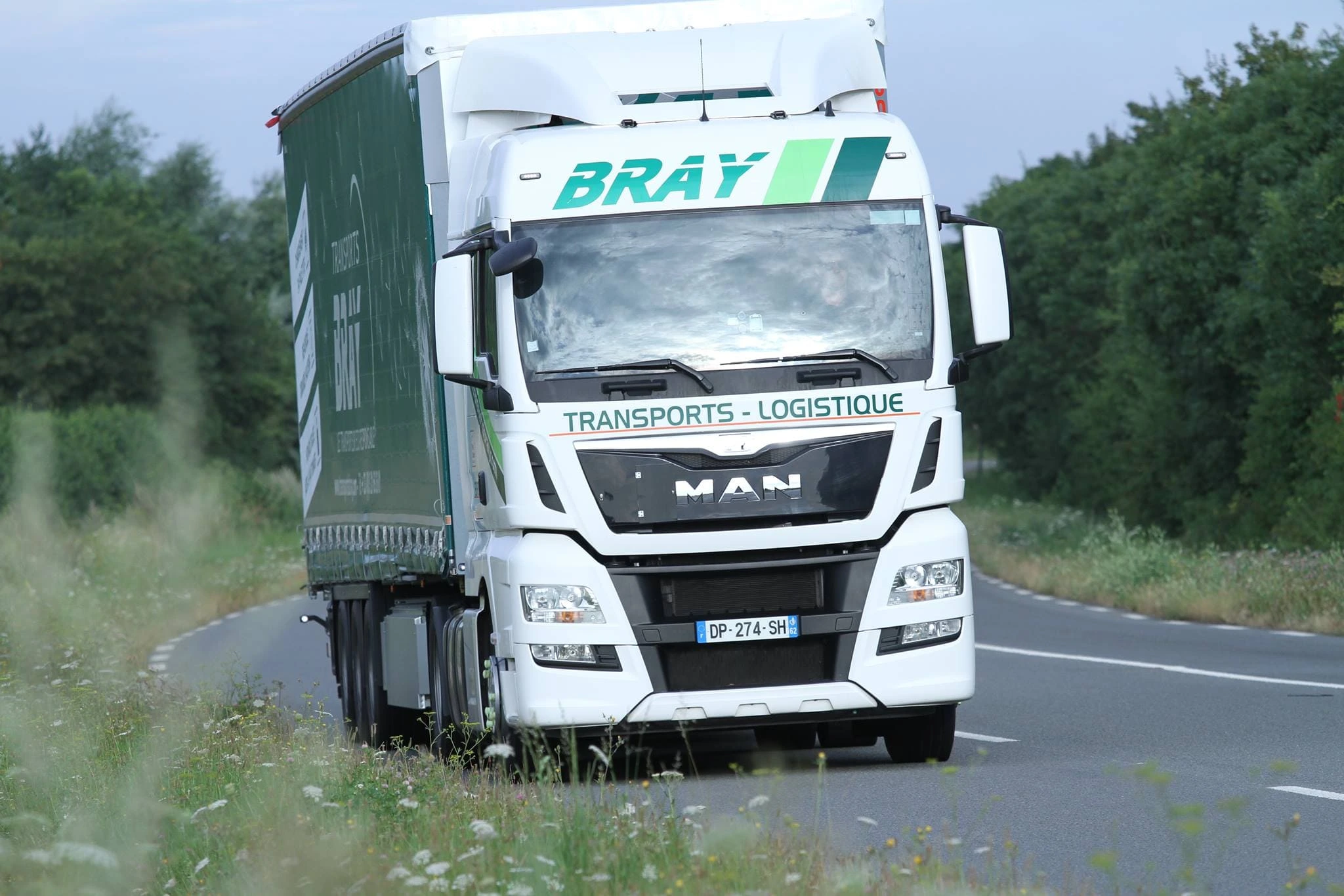 Camion des Transports Bray sur la route